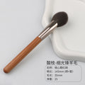 Rosewood animal hair makeup brush classy solid wood handle single wool peach heart blush brush beauty tool makeup brush