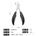 Stainless steel eagle-beak pliers new arrival dead skin scissors dead skin pliers nail groove pliers manicure tool suit nail clippers factory in stock