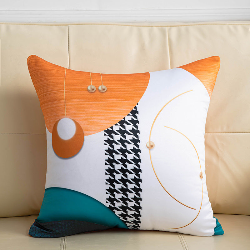 Pillow customization, customized pillowcase logo printing, gift cushion cross-border pillow customization
