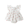 Newborn baby romper dress  new style hundred-day sweet and chic princess dress toddler baby girl fashionable bodysuit