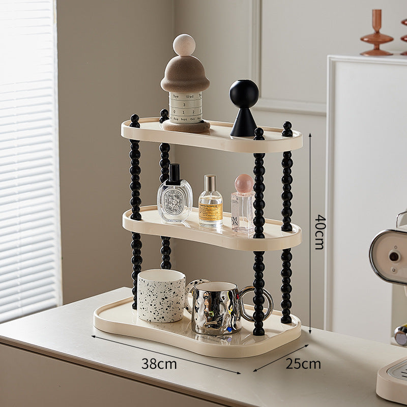 Cosmetics Storage Box Dresser Skin Care Products Perfume Shelf Desktop Multifunctional Water Cup Mug Organizing Rack