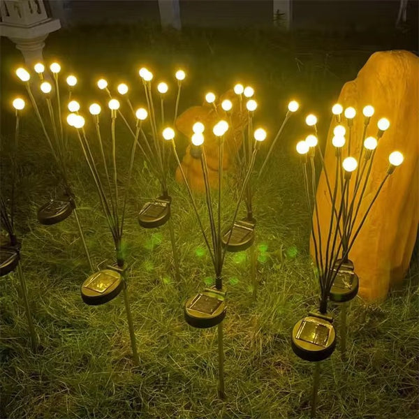 Solar LED Outdoor Waterproof Firefly Ambient Light Balcony Lawn Decoration Garden Garden Landscape Lantern