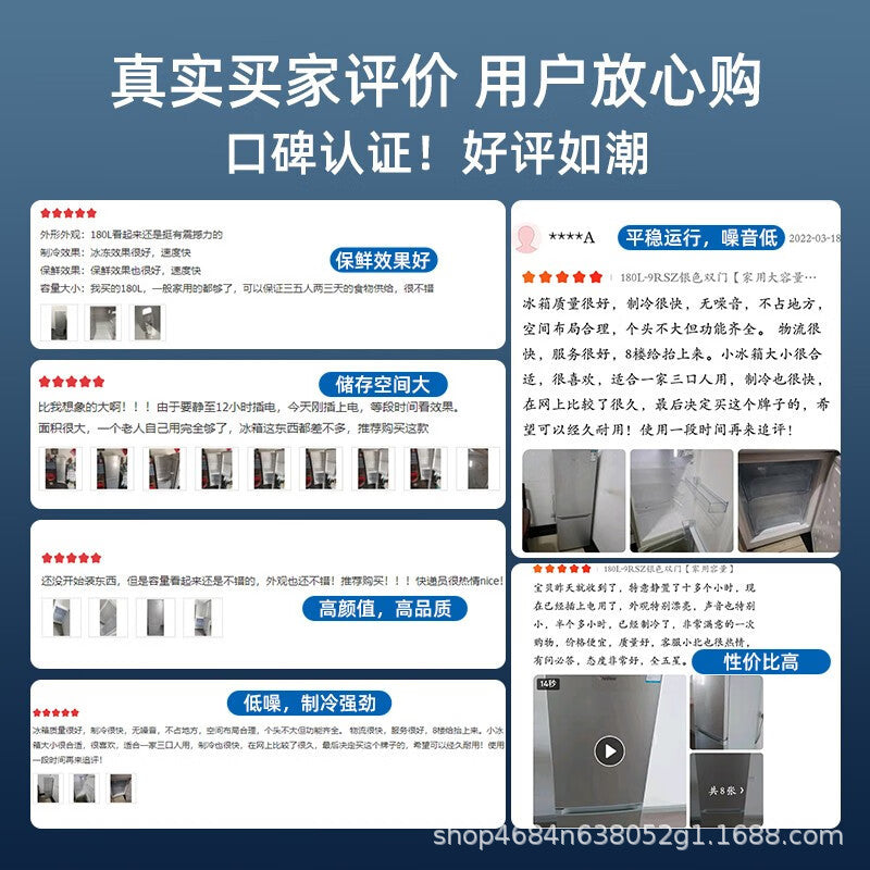 【authentic】royalstar 187l two-door energy-efficient refrigerator freezer for home, small apartment, and dorm use