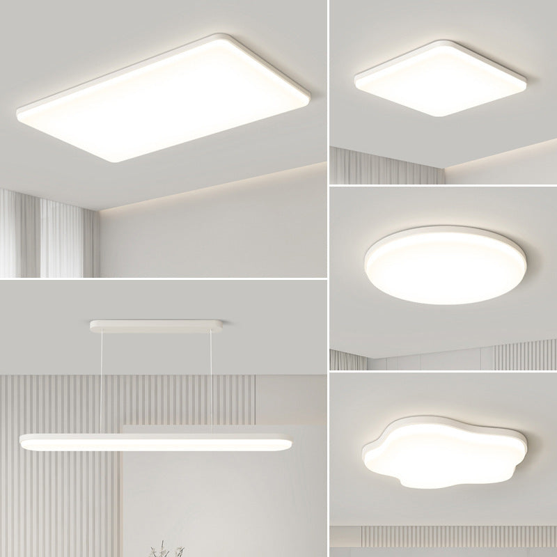 Cream Wind Living Room Main Light Modern Simple Full Spectrum Eye Protection Ceiling Light Smart Lighting Whole House Package Combination