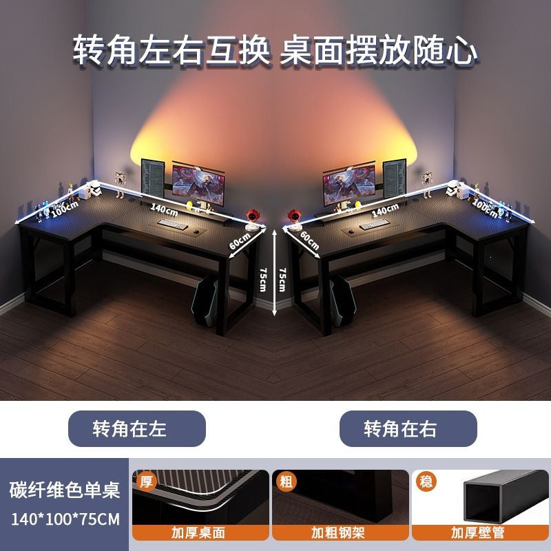 Corner computer desk for homel-shaped study table casual bedroom study table study corner desk
