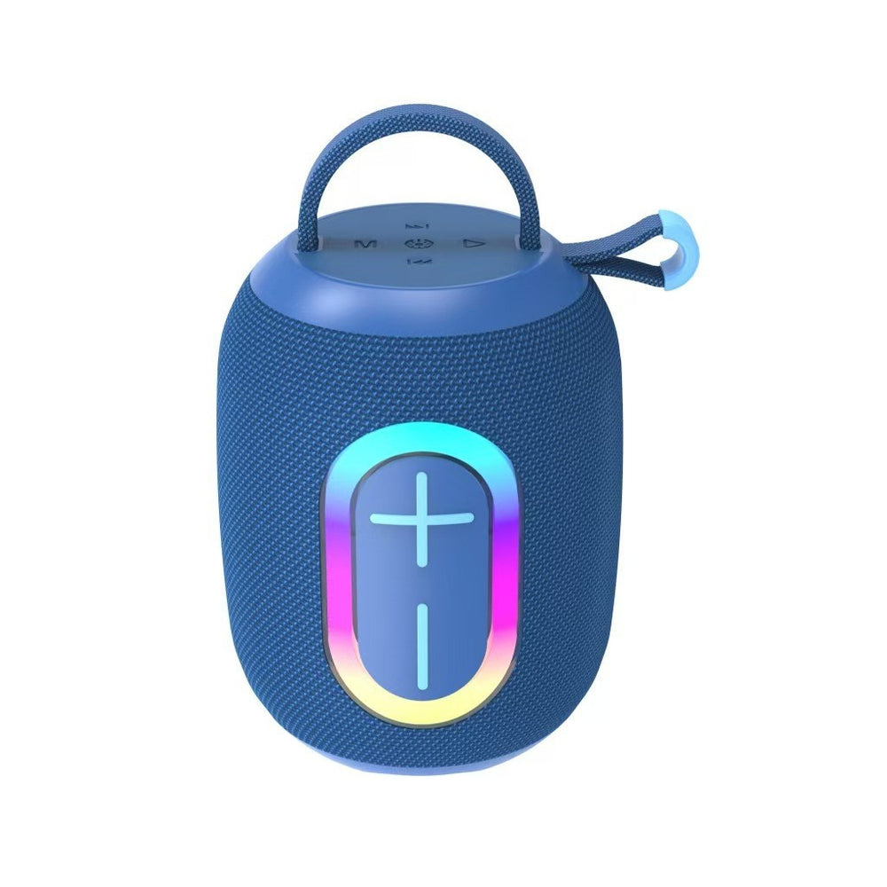 new wireless bluetooth speaker with ambient light, portable desktop mini speaker, card-playing subwoofer bluetooth speaker