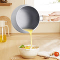 Cute baby baby food pot non-stick pot for home milk small pot small cooking pot gas stove snow flat pot milk pot