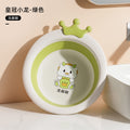 Baby face wash foldable basin - hangable newborn infant bath tub for washing bottoms and feet - baby-specific foldable basin for newborns