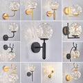 New arrival bedside wall lamp accessible luxury wall lamp wall for homepopular art bedroom bedside lamp hanging wall hanging