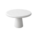 Microcement dining table with hollow storage slot, wabi-sabi style art dining table, waterproofcasual tea table, export dining table