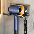 Hair dryer holder - no drilling required, bathroom hair dryer rack, wall-mounted hair dryer stand, bathroom organizer