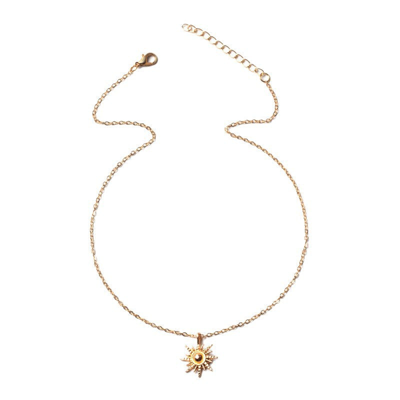 Customized necklace cross-border long pendant jewelry accessories niche light luxury high-end autumn and winter sweater clavicle chain for women