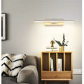 Modern minimalist bedroom bedside wall lamp - unique creative minimalist rotating wall sconce for hallway, living room, and background wall