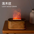 Usb simulated flame lamp small aromatherapy humidifier bedroom home office desk ambient light mini desktop