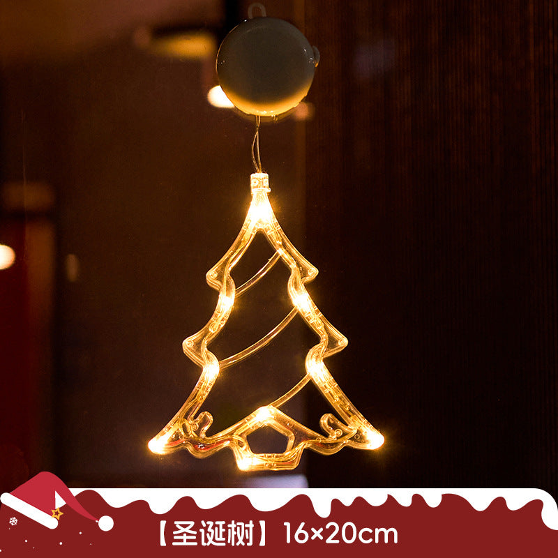 Christmas Arrangement Festive Supplies Ornaments Pendants Holy Day Lighting Atmosphere LED Lights Pendants Christmas Eve