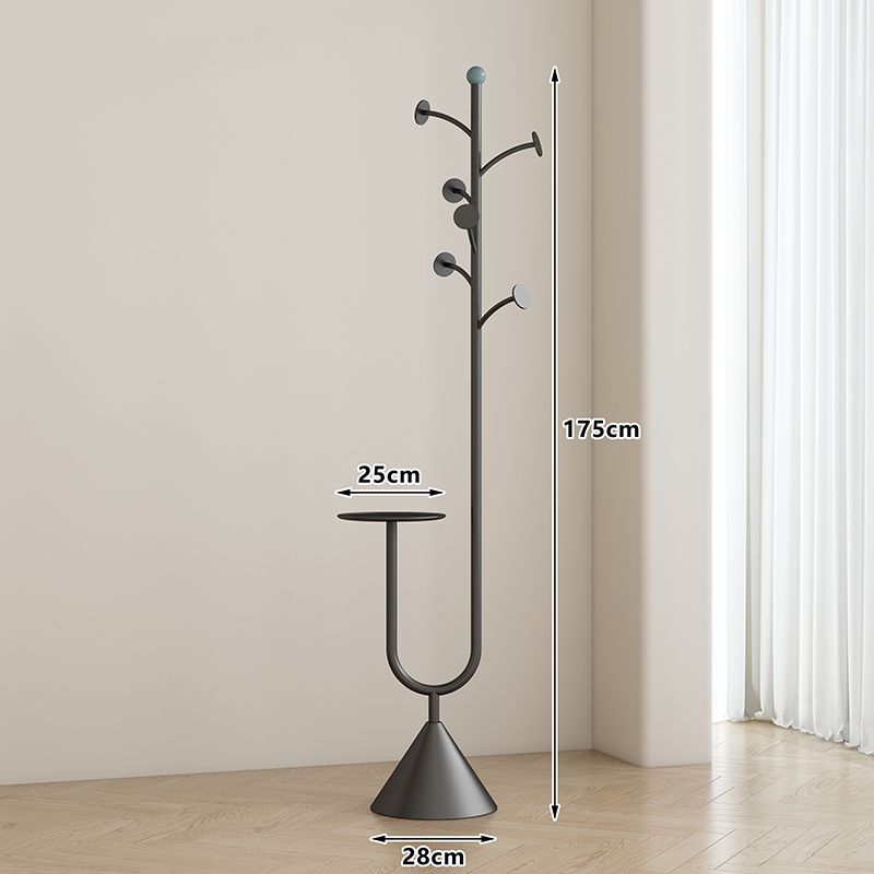 Casual clothes hanger italianaccessible luxury bedroom accessible luxury storage cream for home space floor-standing clothes coat rack shelf