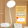 Clip-on desk lamp - study light for students, dorm room, home, eye protection, led rechargeable table lamp, bedroom bedside lamp