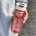 Summer anti-fall scale water cup, good-looking men and women, portable car tea kettle, plastic student cup