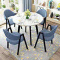A brief discussion on table and chair combination coffee shop milk tea shop round table office casual small apartment dining table scandinavianfor home