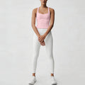 Naked bubble wrap push-up anti-sagging sling beautiful back fitness tops vest yoga bra halter sports intimates women