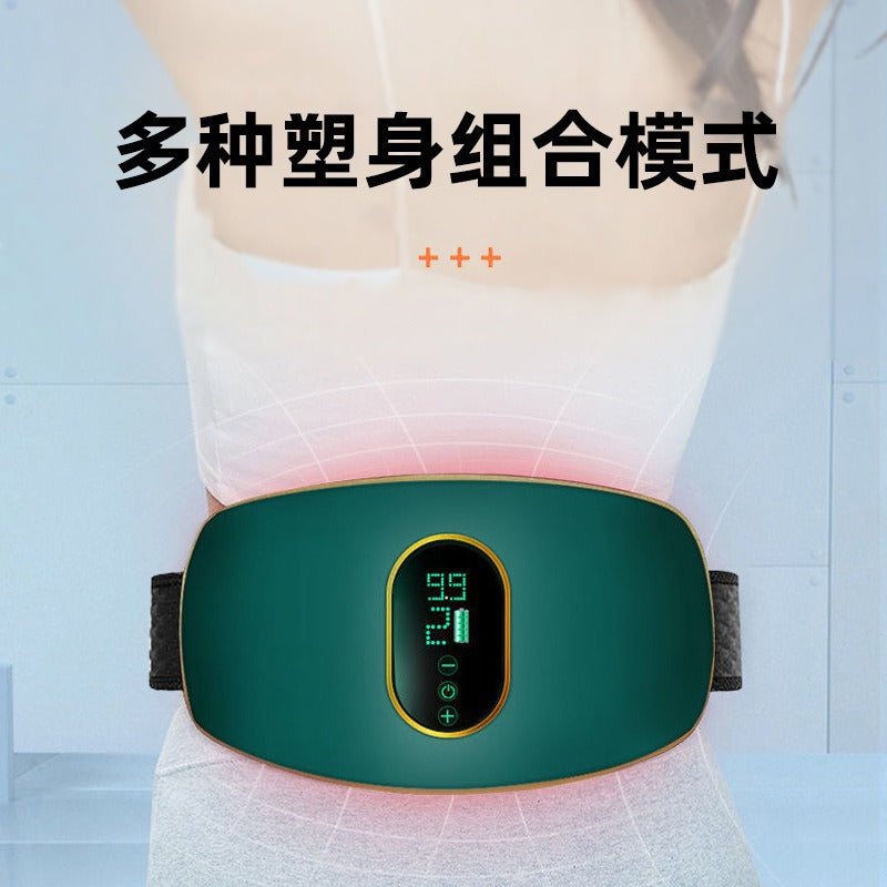 Massage belt heating fitness equipment cross-border for home charging shaking machine belly reducing multifunctional waist massager