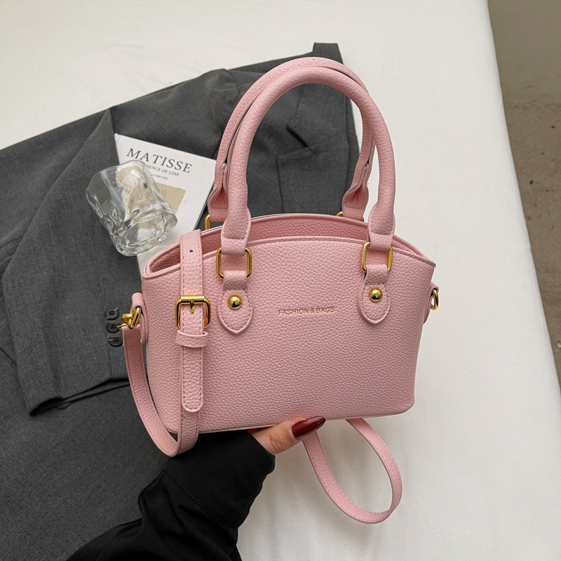 Foreign trade advanced sense small bag women's summer 2025 new Korean version ins messenger bag fashion portable bucket bag