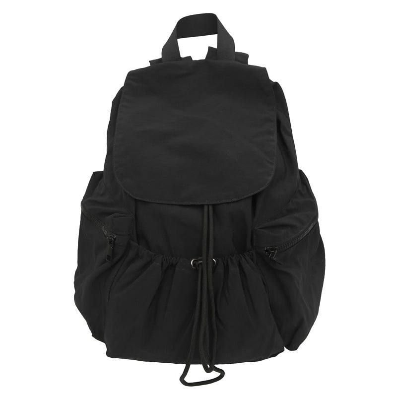 New Korean version trendy large-capacity backpack casual art college student schoolbag fashionable versatile small fresh backpack