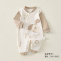 Babibele baby clothes long sleeves jumpsuit spring & fall pure cotton khaki rompers baby new arrival autumn clothes outwear