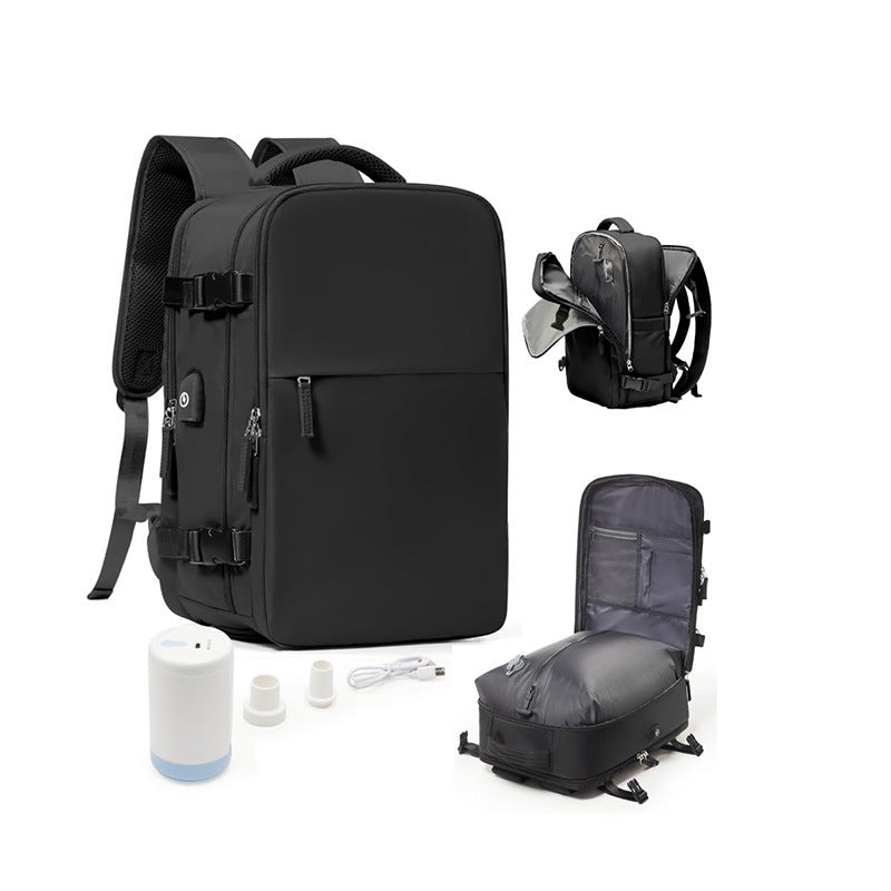 Cross-border travel backpack women's large capacity oversized lightweight multi-functional luggage backpack short trip vacuum backpack