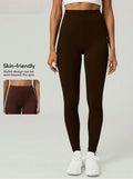 Seamless high-waisted yoga leggings with lettering - perfect for cross-border e-commerce, cycling, training, yoga, running, and layering