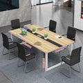 Conference table long table minimalist modern office desk and chair set conference room bench table workstation training station employee desk