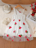 sweet new children's dress sundress holiday mesh tutu dress baby photo princess dress