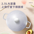 Enamel pot for home non-stick kitchen double ear soup pot induction cooker neutral large capacity soup pot in stock wholesale