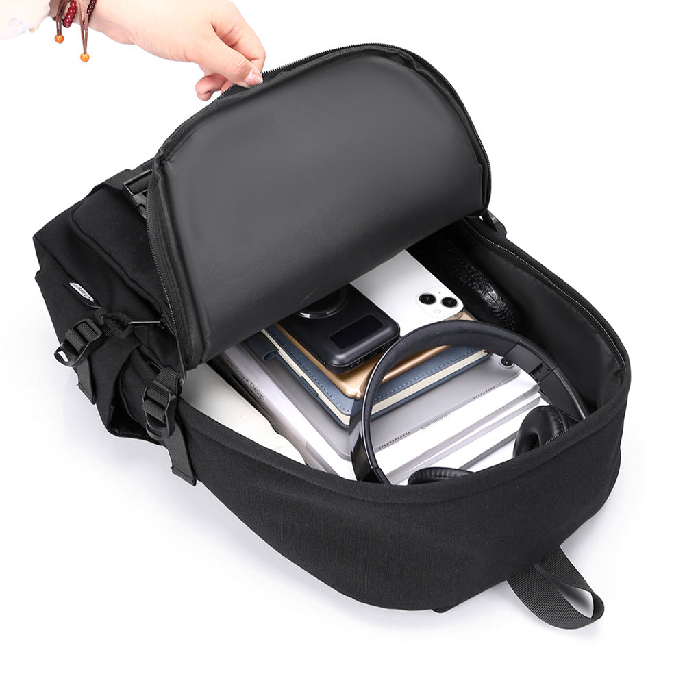 Backpack School Bag Junior High School Boys High School Students College Girls Large Capacity Computer Bag Leisure Travel Backpack