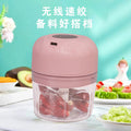 11 electric food processor - compact, automatic mixer, multi-functional mini meat grinder & garlic chopper for home use