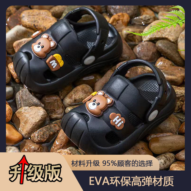 Boys and girls summer baby sandals infant kids clogs beach shoes
