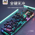 Viewsonic ku520 true mechanical keyboard - gaming, esports, cherry mx blue switches, anti-ghosting, rgb backlit