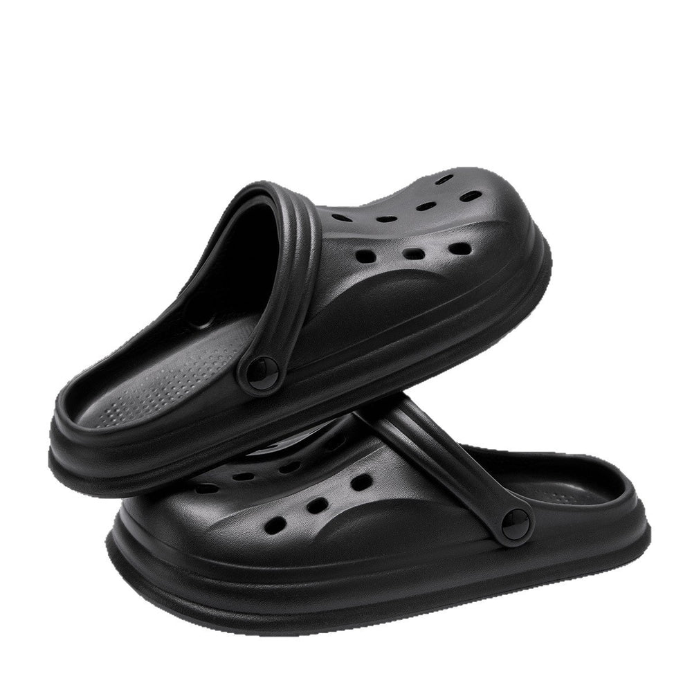 2026 new beach & seaside play garden non-slip fashion clogs - hollow-out, breathable, all-season versatile crocs