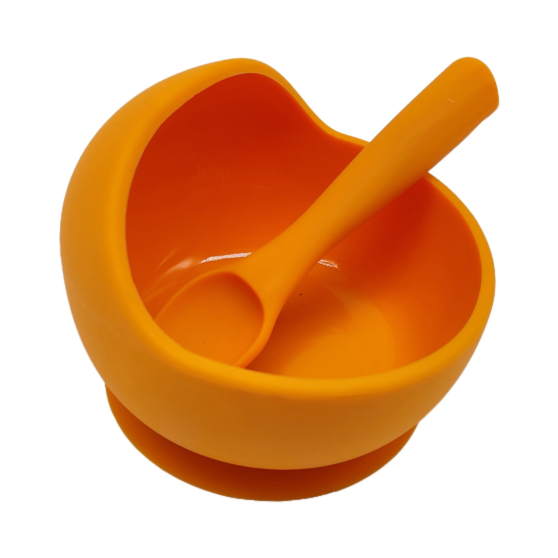 Cross-border supply Children's silicone dinner plates Eating complementary food bowls Anti-drop suction cups Feeding tableware Forks and spoons Silicone bowl sets