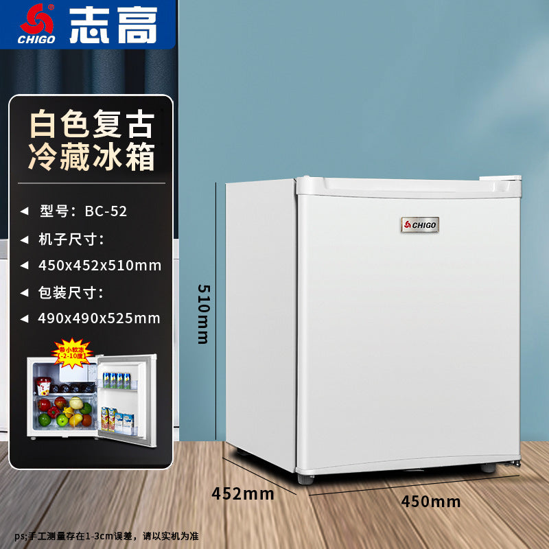Chigo ice bar hotel b&b refrigerated ice bar small freezer transparent door refrigerator wine cabinet hotel small refrigerator