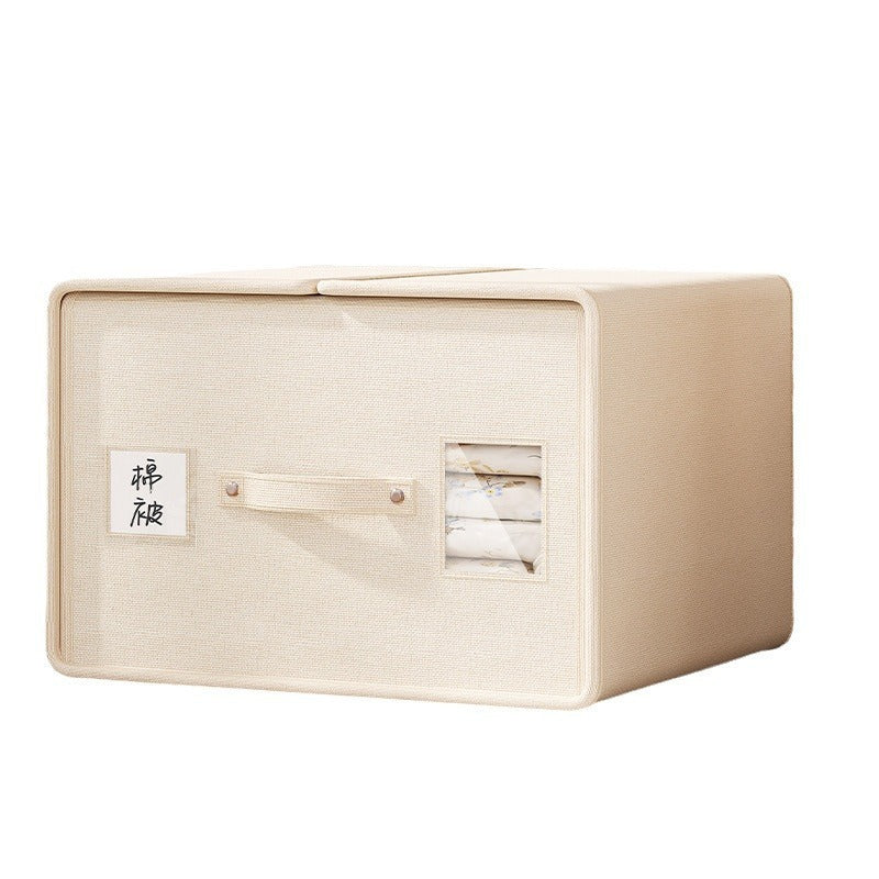 Cross-border increase and upgrade Oxford cloth autumn and winter thickened bed sheet storage box clothing fabric blanket quilt cover storage box