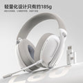 Smilang l80 over-ear tri-mode wireless bluetooth gaming headset - wired, lightweight 2.4g pc headset with usb