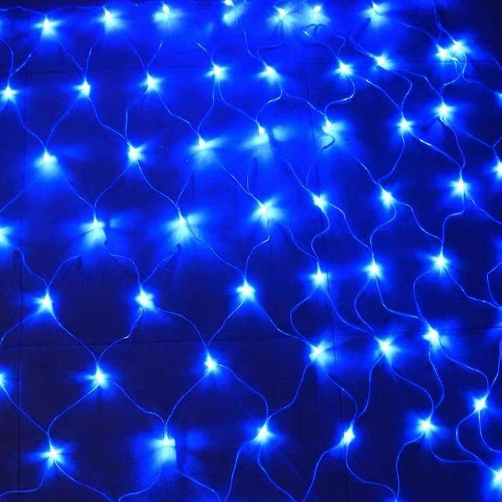 Lighting project LED fishing net, lantern net, string lights, flashing lights, outdoor waterproof Christmas wedding gypsy decorative lights