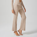 plaid stretch yoga clothes easiest for match royal sister eleganthigh waist silmlongcasual sweatpants for women fall and winter