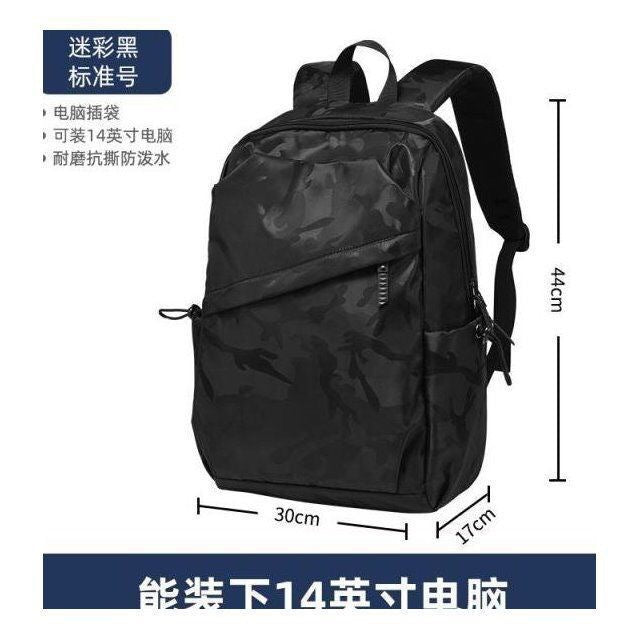 New backpack travel bag leisure computer bag high school college student schoolbag hika men's backpack factory direct sales