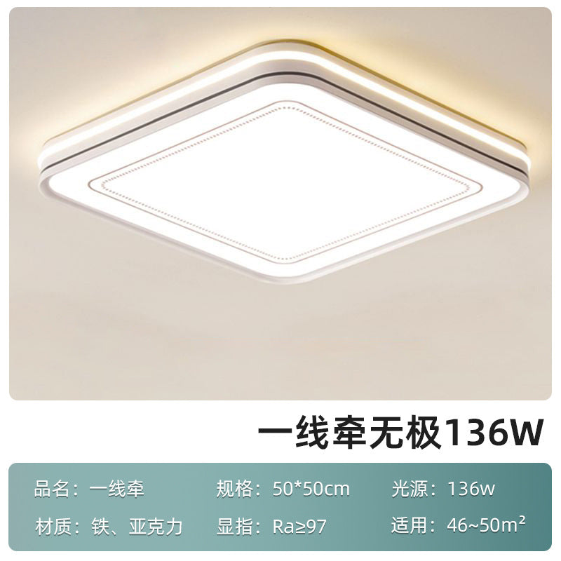2024 new living room led ceiling light modern simple bedroom room lighting whole house ceiling light package
