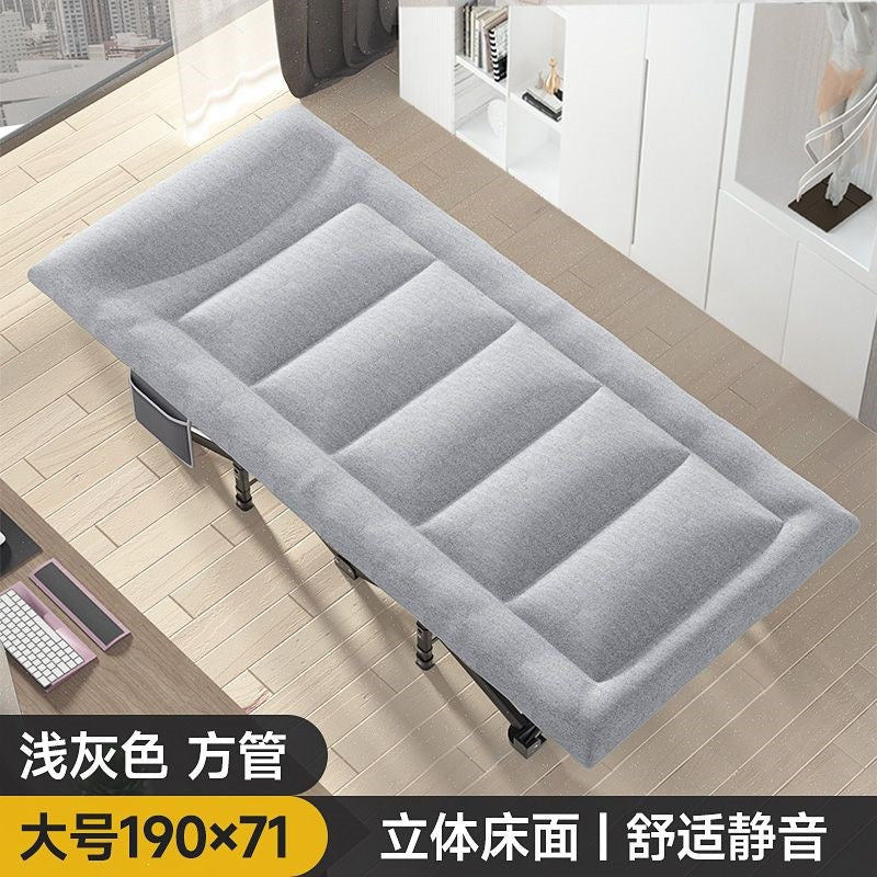 Multifunctional foldable bed office lunch break single nap handy gadget simple portable camp bed recliner for home companion