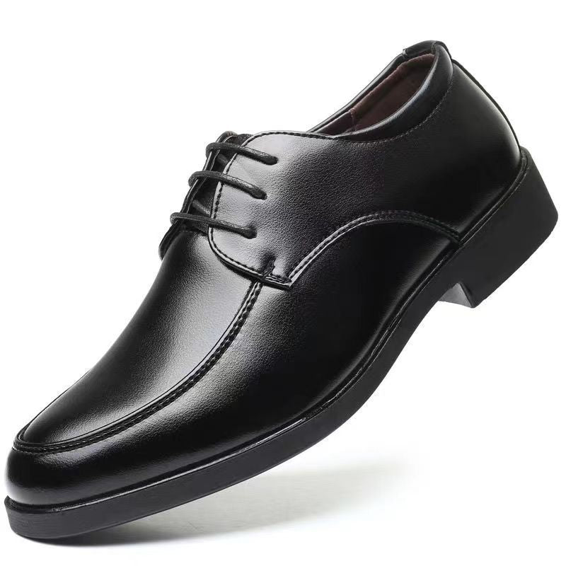 Men's leather shoes - soft leather, soft sole - business casual, work, security, dad shoes - wholesale & dropshipping available