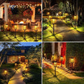 2026 new solar outdoor lights - waterproof decorative garden stake lights for home, patio, and lawn