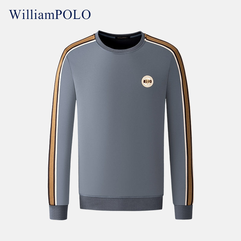 Emperor Paul Men's Sweater Autumn Cotton Casual Long Sleeve T-Shirt Men's Crew Neck Sports Pullover Men's Top New